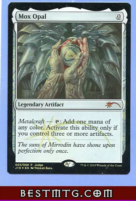 MTG Mox Opal #A Foil Judge Promos • $101.77