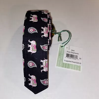 NWT! Vera Bradley Reversible Belt- Pink Elephants • $13