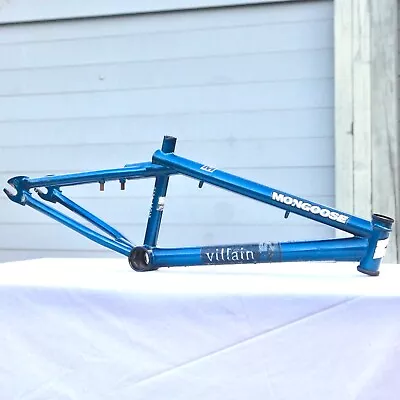 2007 Mongoose Villain Authentic BMX Frame Original Paint + Decals • $44.95