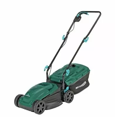 McGregor MER1232 32cm Corded Rotary Lawnmower 1200W USED / SOILED • £49.99