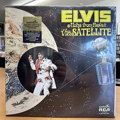 FACTORY SEALED ~ Elvis Presley - Aloha From Hawaii Via Sattelite ~ 1972 RCA 1st • $169