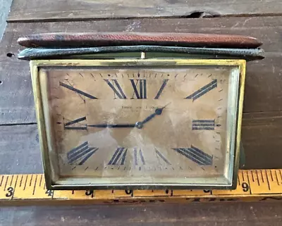 Vintage Swiss Made Udall And Ballou Travel Clock • $45