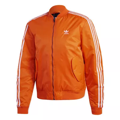 Adidas Originals Men's Padded Bomber Jacket - Orange • $110