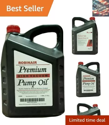 Premium Vacuum Pump Oil - 1 Gallon - Maintains Viscosity & Resists Breaking Down • $75.79