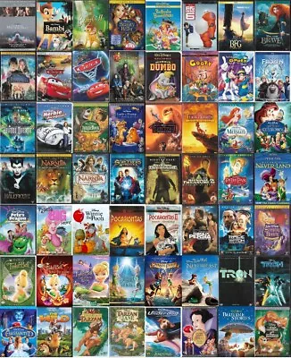 $2.99 • Buy DVD Mania Pick Your Movies Disney Pixar Lucasfilm Family Combined Ship DVD Lot