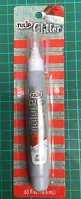 Tulip Silver Glitter Dimensional Fabric Paint Sale Brand New • £3.50