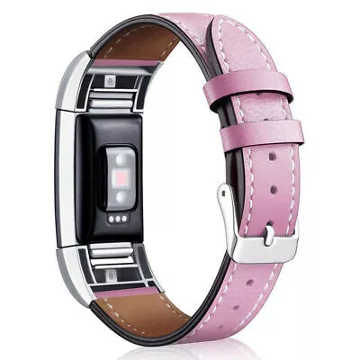 Charge Genuine Leather Band Fitbit 2 New Strap For Classic Replacement Wristband • $21.73