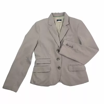 J Crew Tan Wool Schoolboy Blazer Womens 0 Lined  Jacket   • $34.99