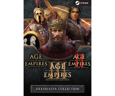 Age Of Empires Definitive Collection I II III PC GAME Steam BRAND NEW GENUINE • $64.89
