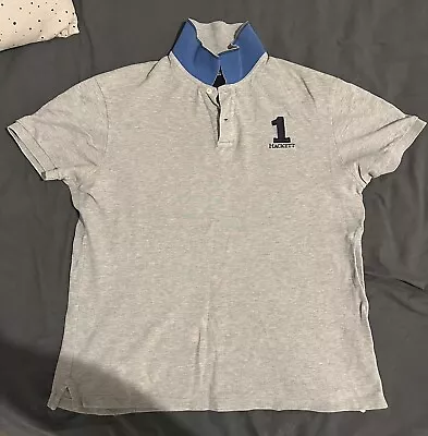 Hackett Polo Shirt Medium • £2