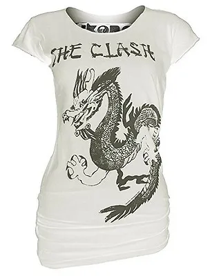 £34.66 • Buy Cool Amplified Ikons The Clash Dragon Rock Star Tunic Vip Longshirt T-Shirt G.M