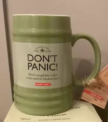 Dad's Army Don't Panic Ceramic Tankard New Collectable A Great Gift • £8