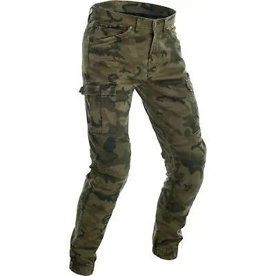 £219.99 • Buy Richa Apache Camo Motorcycle Jeans Urban Biker Textile Trousers Pants Slim Fit