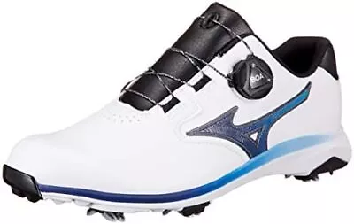 Mizuno Golf Shoes Nexlite GS Bore Spike Men 3E 51GM2115 White/Navy US7.5(25.5cm) • $97.69