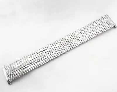 Vintage  17-23 Mm New Old Stock Stainless Steel Men's Expandable Watch Bracelet • £13.99