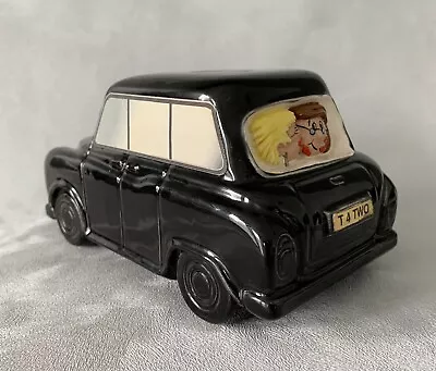 Wade Trial Piece - Tetley Tea Folk Black Cab / Taxi Money Box (T 4 TWO/2 4 TEA) • £19