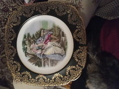 £25 • Buy Regency Courting Couple Bone China Plate. 