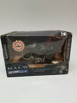 Halo 3 Exclusive Actionclix Warthog Vehicle Pack Figure NOS • £55.16