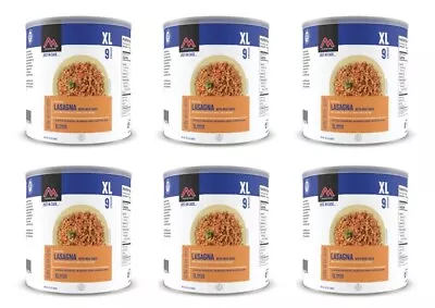 Mountain House Lasagna ✅ Meat Sauce Freeze Dried Camping Food #10 Cans- 6 Cans ✅ • $299