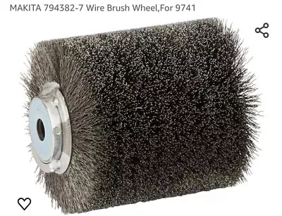 Makita 794382-7 Wire Wheel Brush Designed For Makita 9741 Wheel Sander- New! • $124.99