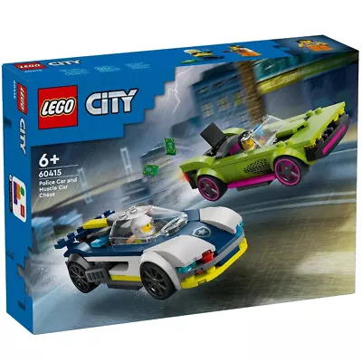 LEGO City Police Car And Muscle Car Chase 60415 • $29.99