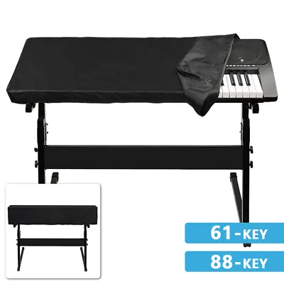 Waterproof Piano Keyboard Cover 61/88Key Electronic Piano Dust Cover For Yamaha♙ • $21.49