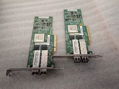 Lot Of (2) QLogic QLE8152 Dual Port 10GB Adapter QLE8152-SR-T-N 111-00478 • $29.99