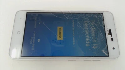 $9.28 • Buy ZTE Blade L7A (Gold 8GB) Telcel CRACKED GLAS/STIFF POWER BUTTON
