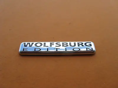 Vw Jetta Wolfsburg Edition Rear Side Emblem Logo Badge Symbol Used Oem A29382 • $17.10