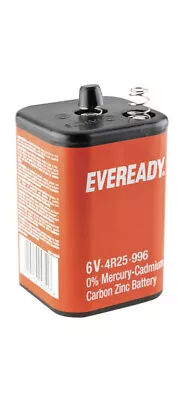 EVEREADY PJ996 Battery 4R25 6V Torch Etc Block Battery 4R25120996 34367 • £8.55