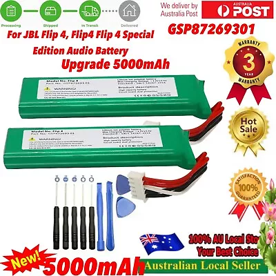 2x BATTERY GSP872693 01 For JBL Flip 4 Flip4 Special Edition CS-JMF310SL +Tools • $28.90