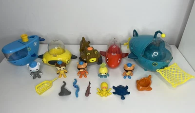 £42.90 • Buy Octonauts Gup A B C D M Bundle With Figures Playset Bath Toys Creatures