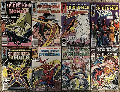 Marvel Team-Up Spider-man Annuals Index Marvel Comic  Series From The 1970s • $28