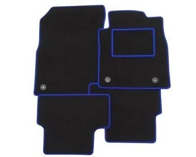 HYUNDAI I40 I 40 (2011 ON) Tailored Car Floor Mats  BLUE  TRIM EDGE + CLIPS • £12.99