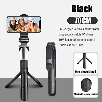 $13.40 • Buy Flexible Tripod Holder Stand Selfie Stick With Bluetooth Remote For IPhone 14/13