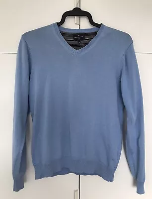 Blue Harbour M&S Jumper V Neck Cotton Men's Medium • £6.97