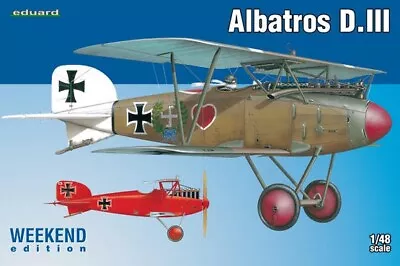 Eduard 1/48 Model Kit 8438 Albatros D.III Weekend Edition • £11.50