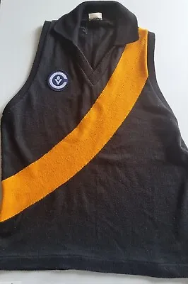 Vintage Star Knitwear By Royal AFL VFL Football Jumper Guernsey Tigers Richmond • $45