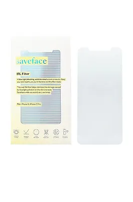 £20 • Buy SAVEFACE Blue Light Blocking IRL Filter 12/12 Pro Screen Protector