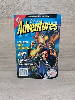 Disney Adventures #1 First Issue Magazine Volume 1 Number 1 Rick Moranis • $9.99