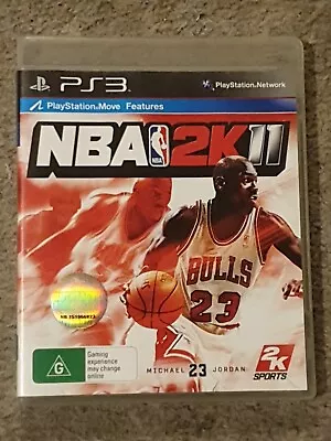 NBA 2K11 Michael Jordan Sony PS3 Includes Manual  • $12.50