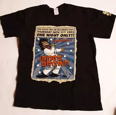 Simpsons James Brown Men's T-Shirt Size M - 25 Of The Greatest Guest Stars • £6