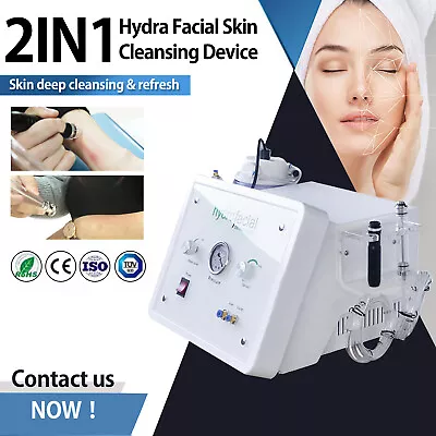 2in1 Hydra Spa Facial Machine Water Dermabrasion Deep Cleansing Peeling Beauty • $590