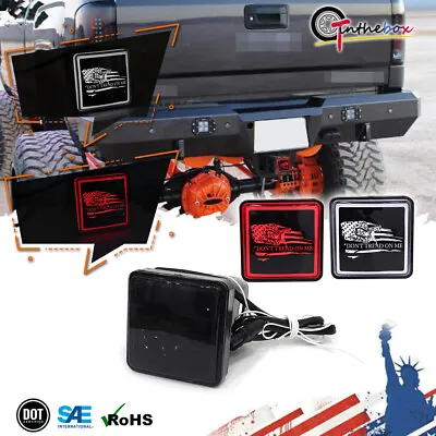 Fit For Pickup Trucks SUV Jeep Tow Hitch Cover Light 'Don't Tread On Me' 1pc • $24.99