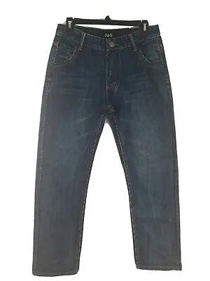 Dolce Gabbana D&G Denim Jeans Size 28 Straight Real Measurements 28x28 • $62