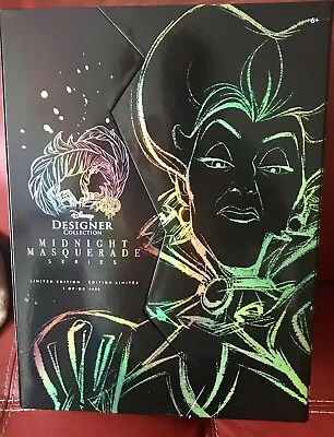 Disney Store Lady Tremaine Midnight Masquerade Designer Doll IN HANDS (SHIP NOW) • $249.99