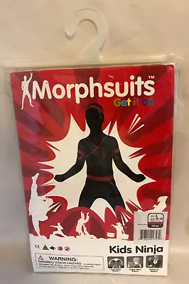New Morphsuits Kids L Ninja Full Body Height 4'6 - 5' Halloween Party Costume • $17.99