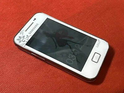 Samsung Galaxy Ace S5830i White La Fleur (Unlocked) Smartphone • £29.99