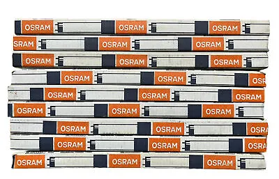 9 Pack Of Osram 12  8w LumiluxT5 3500k Standard White Fluorescent Tubes • £23