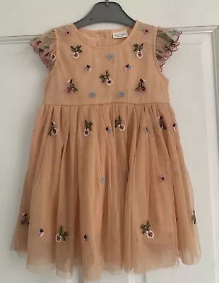 £7.99 • Buy Next Girls Party Dress 12-18 Months. Embroidered Special Occasion Dress. 